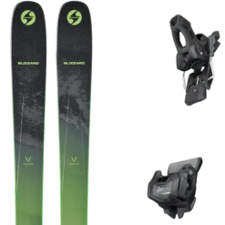 BLIZZARD RUSTLER 9 GREEN + TYROLIA ATTACK 11 GW W/O BRAKE A