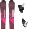 SALOMON LUX JR M BORDEAU/PINK + C5 GW J75 BLACK/WHITE 23 -Ski Uitrusting Verkoopwinkel 9 112127 lux jr m bordeau pink c5 gw j75 black white l41497800 l4081880005 01
