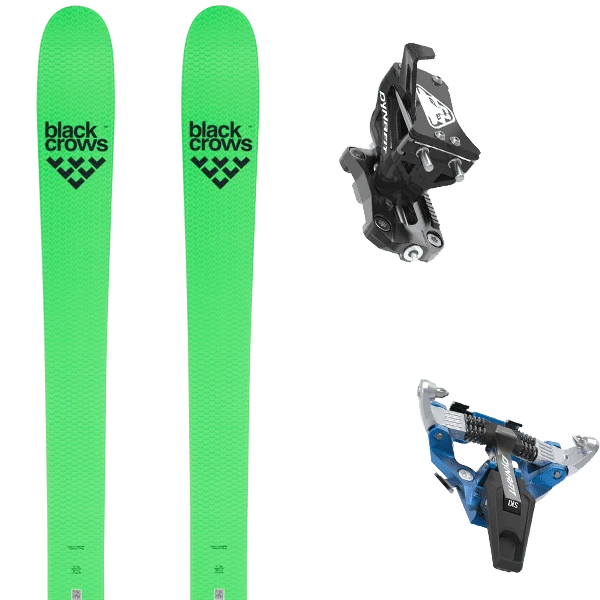 BLACK CROWS NAVIS FREEBIRD + DYNAFIT SPEED TURN BLUE 3 BLACK CROWS NAVIS FREEBIRD + DYNAFIT SPEED TURN BLUE