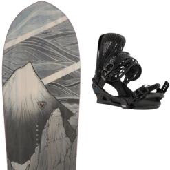 ROSSIGNOL XV SUSHI + BURTON GENESIS BLACK