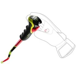 LEKI WORLDCUP LITE GS 3D RED/BLACK/NEON YELLOW 23 -Ski Uitrusting Verkoopwinkel 9 117595 worldcup lite gs 3d red black neon yellow 652 65901 04