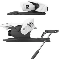 SALOMON Z12 B100 WHITE/BLACK 21 -Ski Uitrusting Verkoopwinkel 9 43746 z12 whi blk 391108 20 02