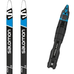 SALOMON AERO GRIP JUNIOR + SALOMON PROLINK RACE JR CL