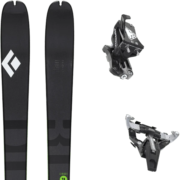BLACK DIAMOND CIRQUE 78 + DYNAFIT SPEED TURN BLACK/SILVER 3 BLACK DIAMOND CIRQUE 78 + DYNAFIT SPEED TURN BLACK/SILVER