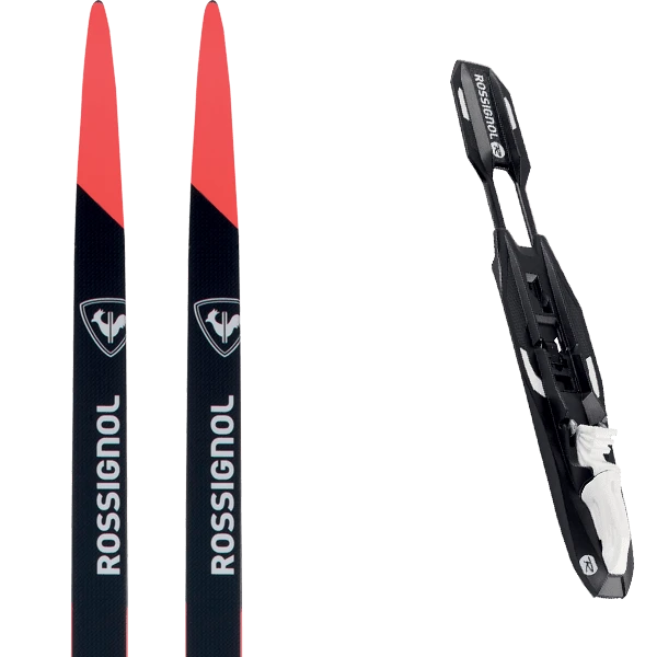 ROSSIGNOL DELTA SPORT R-SKIN + ROSSIGNOL CONTROL STEP IN 3 ROSSIGNOL DELTA SPORT R-SKIN + ROSSIGNOL CONTROL STEP IN