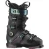 SALOMON S/PRO 100 W GW BLACK BURGANDY SHIFT GREEN/ BLUE 23 -Ski Uitrusting Verkoopwinkel 9 94655 l41486100 01